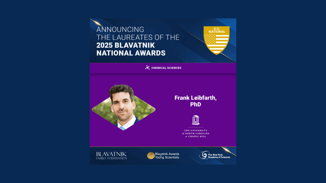 BAYS National 2025 Laureate Frank Leibfarth