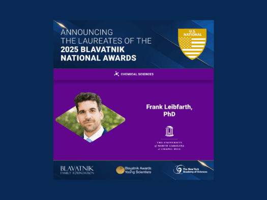 BAYS National 2025 Laureate Frank Leibfarth