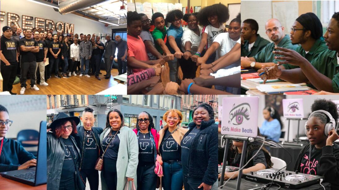WMG BFF SJF Grantees include Black Lives in Music, Arc, Brotherhood SisterSol, the Bard Prison Initiative, Manos Visibles, Hidden Genius Project, Unlock Her Potential, and Girls Make Beats.
