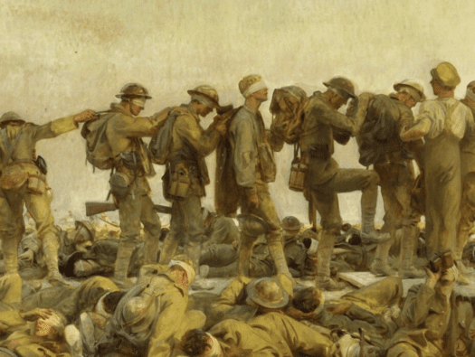 Gassed, by John Singer Sargent (c 1919, detail) CREDIT IWMGetty Images