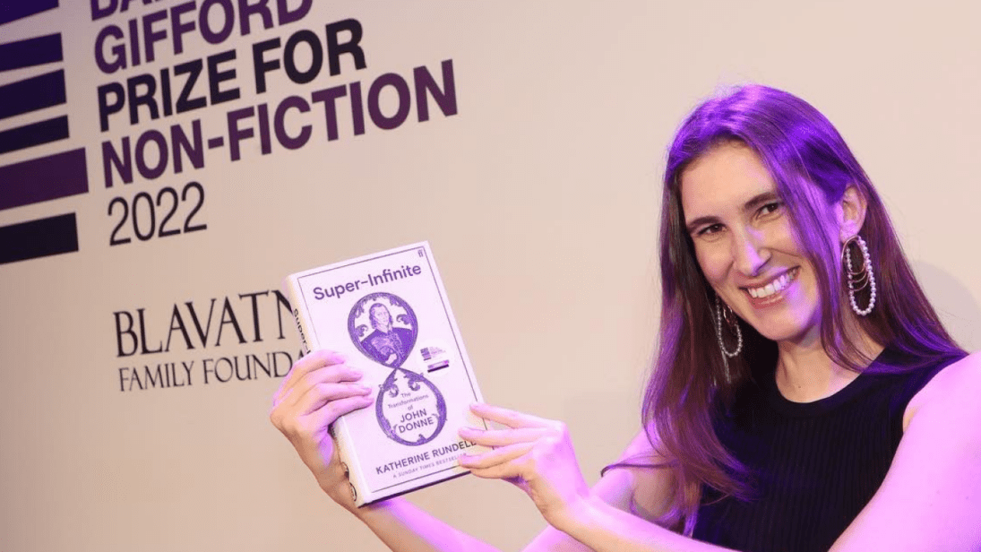 Katherine Rundell’s Super-Infinite_ The Transformations of John Donne Wins the Baillie Gifford Prize for Non-Fiction 2022